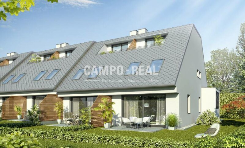 CAMPO-WOHNPROJEKT:  Wohnungen und Reihenhäuser im familiären Wohnprojekt
